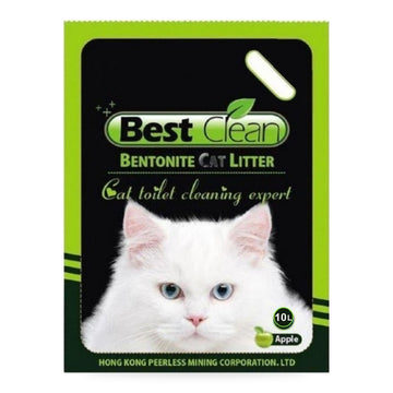 Best Clean Bentonite Cat Litter Apple Fragrance 10L - Best Clean Pet Food Sri Lanka | PetFood4U