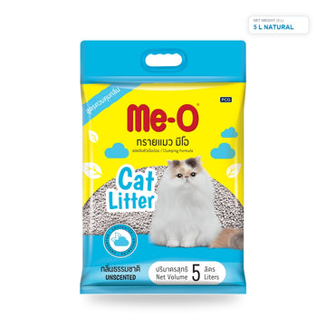 Me - O Cat Litter Clumping 5L unscented - SeePet Animal care (pvt) ltd Pet Food Sri Lanka | PetFood4U
