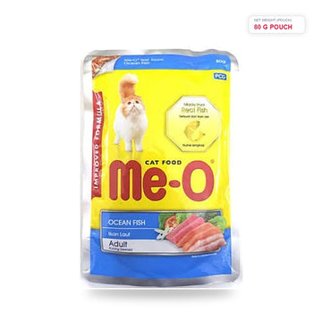 Me - O Wet Pouch Ocean Fish 80g - SeePet Animal care (pvt) ltd Pet Food Sri Lanka | PetFood4U