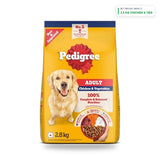 Pedigree Dry Dog Food Adult Chicken & Veg - View 3 | Pet food Sri Lanka