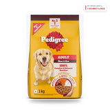 Pedigree Dry Dog Food Adult Meat & Rice - View 2 | Pet food Sri Lanka