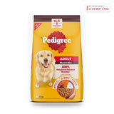 Pedigree Dry Dog Food Adult Meat & Rice - View 3 | Pet food Sri Lanka