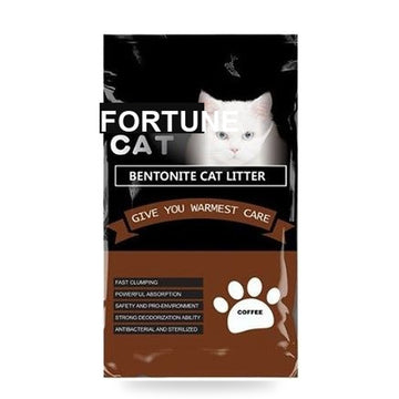 Fortune Cat Bentonite Cat Litter Coffee 10L - Tiger Cat Litter Lanka PVT ltd Pet Food Sri Lanka | PetFood4U
