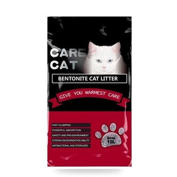 Care Cat Bentonite Cat Litter Rose 10L - Tiger Cat Litter Lanka PVT ltd Pet Food Sri Lanka | PetFood4U