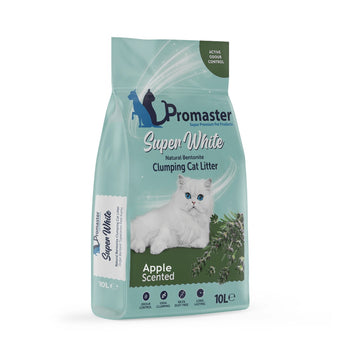 Promaster Apple Scented Clumping Cat Litter 10L - Hallmark Industry Pet Food Sri Lanka | PetFood4U
