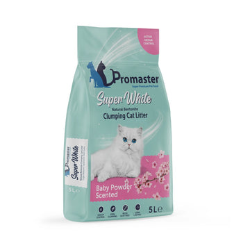 Promaster Baby Powder Scented Clumping Cat Litter - Hallmark Industry Pet Food Sri Lanka | PetFood4U