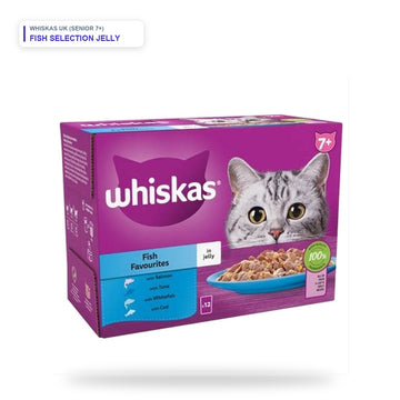 Whiskas Wet Food Fish 7+ (UK) - Whiskas Pet Food Sri Lanka | PetFood4U